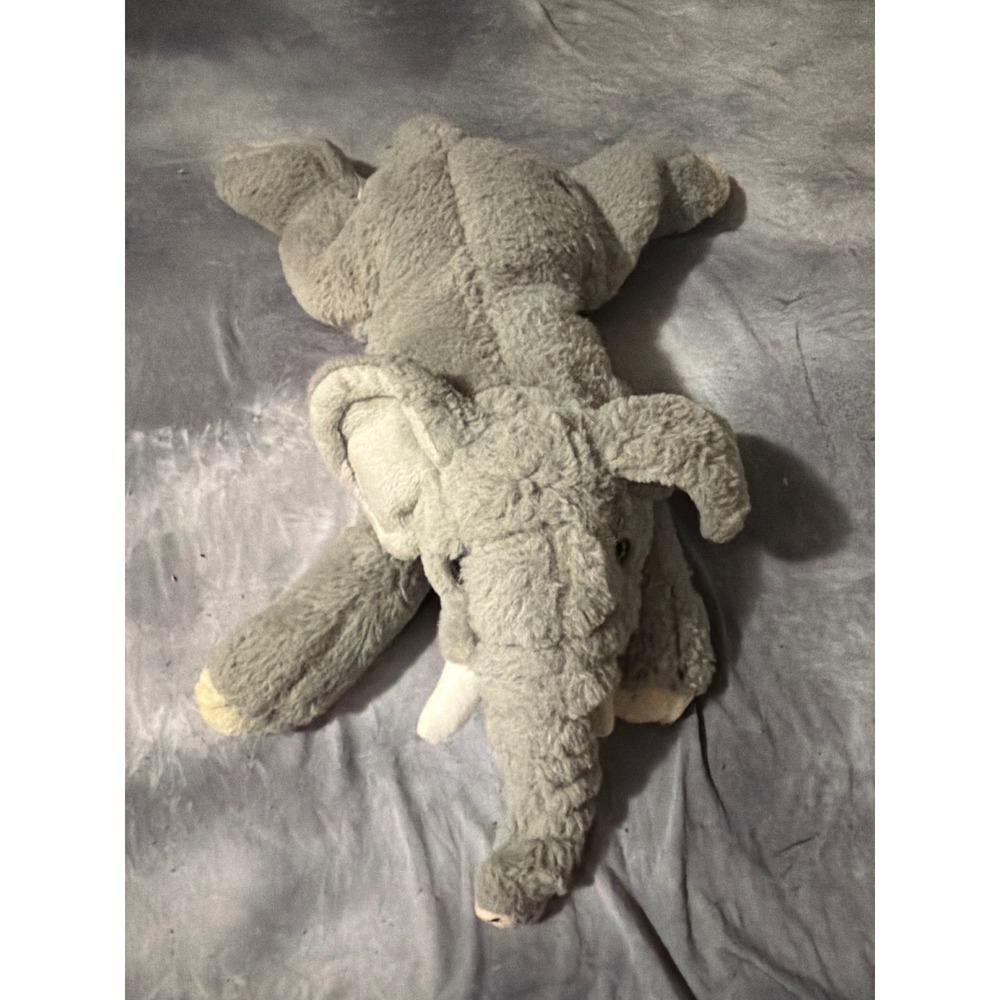 FAO Schwarz Grey Elephant Plush Stuffed Animal Floppy 2020 35047A22116